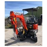 2024 AGT 1.5 Ton Mini Excavator w/Kubota Diesel (NT18K)