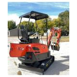 2024 AGT 1.5 Ton Mini Excavator w/Kubota Diesel (NT18K)