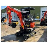 2024 AGT 1.5 Ton Mini Excavator w/Kubota Diesel (NT18K)