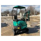 2024 AGT Mini Excavator with Powered Thumb (QK16R)