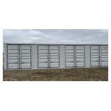 Sea Container with 4 Side Doors, 40HC, Single Trip // CFGU4031900