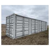 Sea Container with 4 Side Doors, 40HC, Single Trip // CFGU4031900