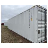 Sea Container with 4 Side Doors, 40HC, Single Trip // CFGU4031900