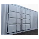 Sea Container with 2 Side Doors, 40HC, Single Trip // CICU7316825