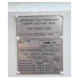 Sea Container with 2 Side Doors, 40HC, Single Trip // CICU7316825