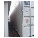 Sea Container with 2 Side Doors, 40HC, Single Trip // CICU7316825