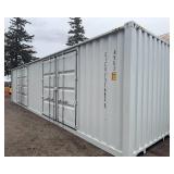 Sea Container with 2 Side Doors, 40HC, Single Trip // CICU7316825
