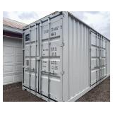 Sea Container with 2 Side Doors, 40HC, Single Trip // CICU7316825