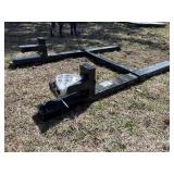 Wolverine Clamp-On Pallet Forks w/ Adjustable Stabilizer Bar (TF1-66-4000G)