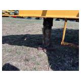 2017 24 ft Equipment Pintle Hitch Trailer