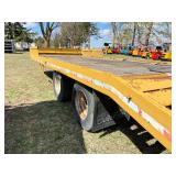2017 24 ft Equipment Pintle Hitch Trailer