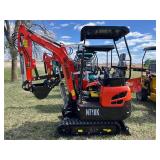 2024 AGT 1.5 Ton Mini Excavator w/Kubota Diesel (NT18K)
