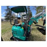 2024 AGT Mini Excavator with Powered Thumb (QK16R)