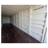 40HC Sea Container w/4 Side Doors, Single Trip // CFGU4031812