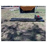 Wolverine Non-Adjustable Clip-On Pallet Forks (TF2-66-4000G)