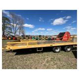 2017 24 ft Equipment Pintle Hitch Trailer