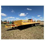 2017 24 ft Equipment Pintle Hitch Trailer