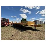 2017 24 ft Equipment Pintle Hitch Trailer