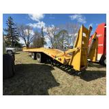 2017 24 ft Equipment Pintle Hitch Trailer