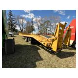 2017 24 ft Equipment Pintle Hitch Trailer