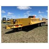 2017 24 ft Equipment Pintle Hitch Trailer