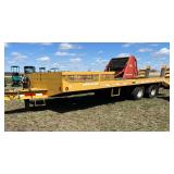 2017 24 ft Equipment Pintle Hitch Trailer