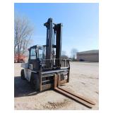 2006 Nissan PF155 Diesel 15,500lb Forklift with Cab