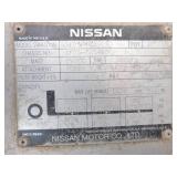 2006 Nissan PF155 Diesel 15,500lb Forklift with Cab