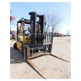 2013 Hyundai 45DS-7E Diesel Forklift with 4th Valve Hydraulics