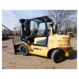 2013 Hyundai 45DS-7E Diesel Forklift with 4th Valve Hydraulics