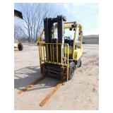 2014 Hyster H50FT  LP Forklift with Side Shift and Fork Positioner