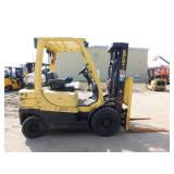 2014 Hyster H50FT  LP Forklift with Side Shift and Fork Positioner