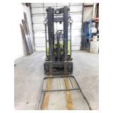 2004 Clark Electric 36 Volt Forklift with Battery