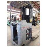 2012 Nissan 36 Volt Standup Reach Forklift with Battery