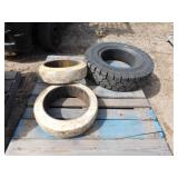 8 -  Misc. Forklift Tires