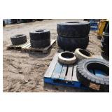 8 -  Misc. Forklift Tires