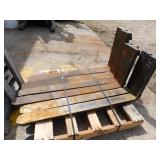 3 Sets of Forklift Forks