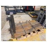 3 Sets of Forklift Forks