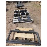 3 Forklift Carriages