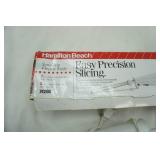 toaster & electric knife