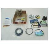 hardware lot: 4" mini vacuum vice