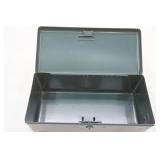 metal lockbox (no key)