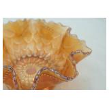 Vintage Dugan Carnival Glass bowl