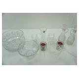 Crystal & other glassware