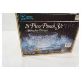 Anchor Hocking 18 pc Punch Bowl Set