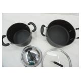 Pots & pans lot 3qt/5qt