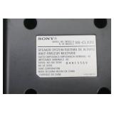 Vintage Zenith Solid State AM/FM/Record player & 2 Sony Speakers