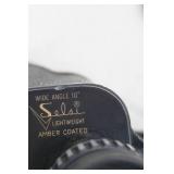 Vintage Selsi Binoculars & case