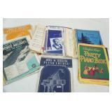 Vintage Piano Books & Sheet Music