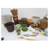 Large Lot of planters